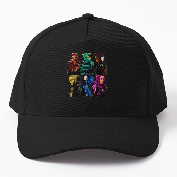 Thunderbolt Superheroes Retro Baseball Cap, Vintage Hero Graphic Hat Style