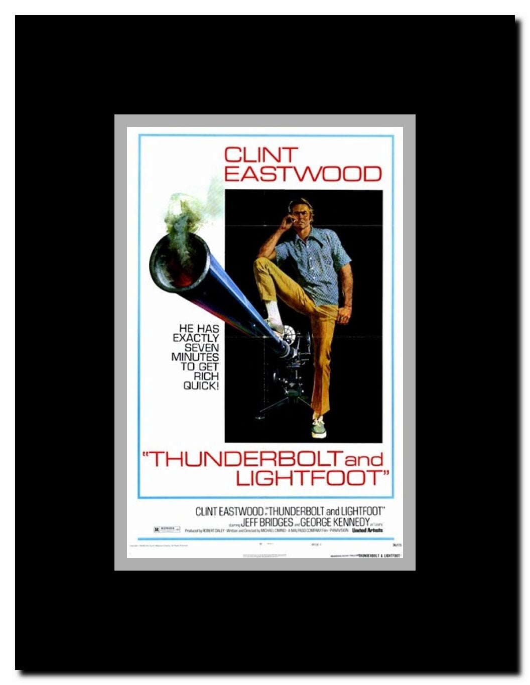 Thunderbolt and Lightfoot Framed Movie Poster