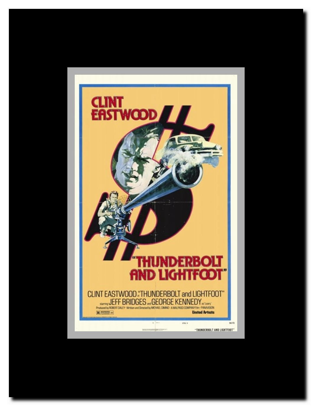 Thunderbolt and Lightfoot Framed Movie Poster