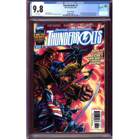 Thunderbolts #1 - CGC 9.8 Comic Book