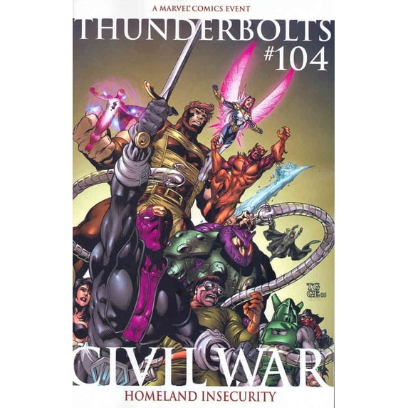 Thunderbolts #104 (2nd) VF ; Marvel Comic Book