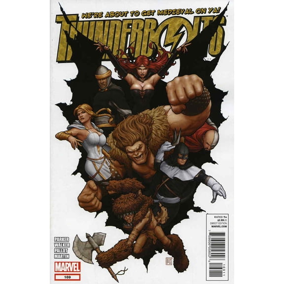Thunderbolts #169 VF ; Marvel Comic Book