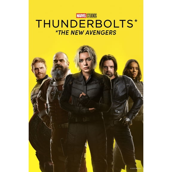 Thunderbolts* (2025) DVD - Action, Science Fiction, and Adventure
