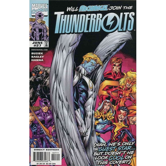 Thunderbolts #27 VF ; Marvel Comic Book