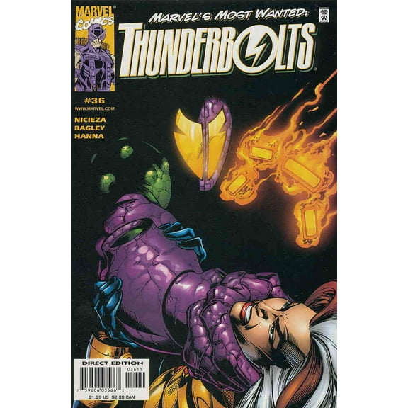Thunderbolts #36 VF ; Marvel Comic Book