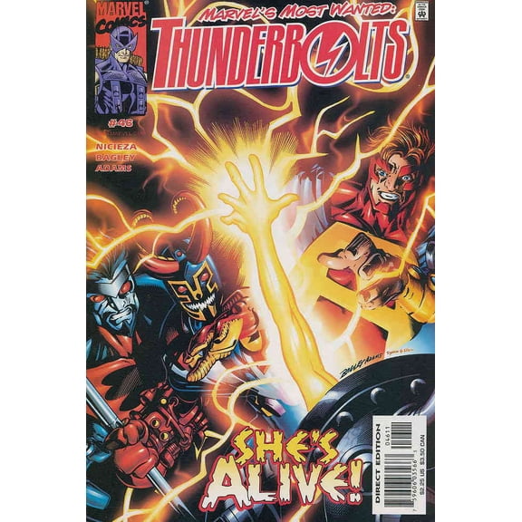 Thunderbolts #46 VF ; Marvel Comic Book