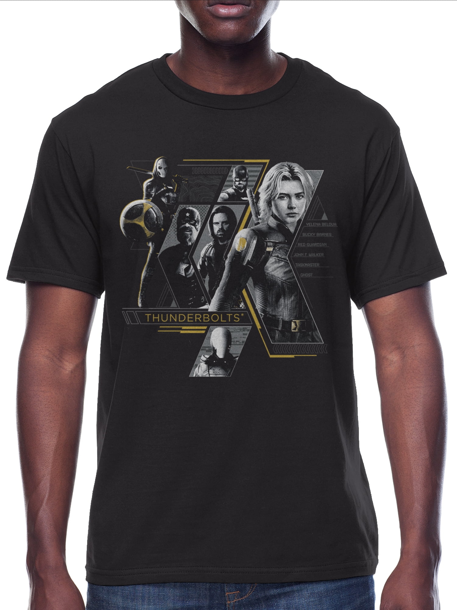 Thunderbolts, Men's & Big Men's Graphic Tee, Antiheroes, Sizes S-3XL