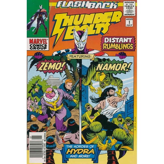 Thunderbolts #Minus 1 VF ; Marvel Comic Book