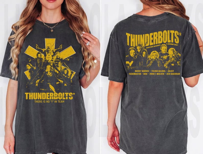 Thunderbolts Movie Shirt, The New Avengers MCU T-Shirt, Vintage Bucky ...