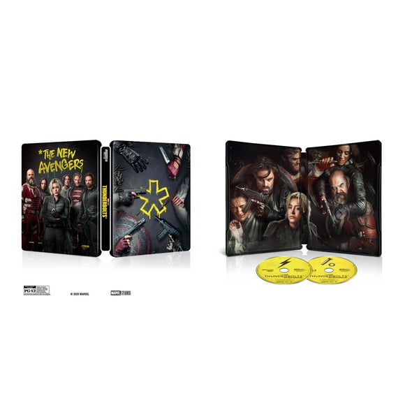 Thunderbolts* (Steelbook) (4K Ultra HD +Blu-ray + Digital Copy) Walt Disney Pictures, Action & Adventure