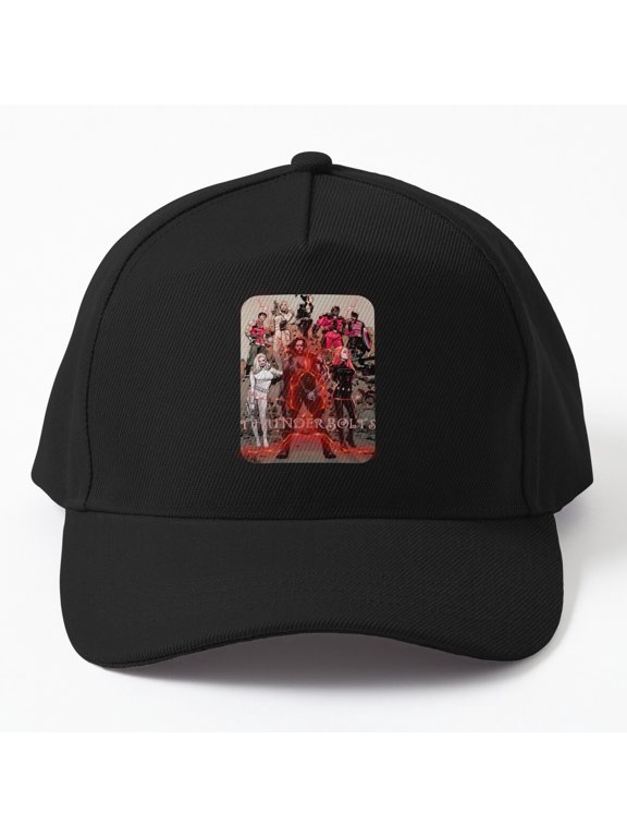 Thunderbolts Superheroes Baseball Cap, Hero Team Graphic Design, Classic Hat Style