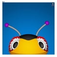 thumbnail image 1 of Thunderbug Tampa Bay Lightning 12'' x 12'' Minimalist Mascot Poster Print, 1 of 1