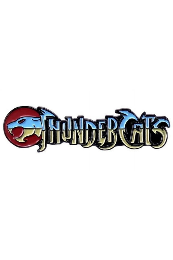 Thundercats Logo and Name Enamel Metal Pin