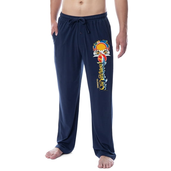 Thundercats Mens' Classic Show Title Logo Character Sleep Pajama Pants