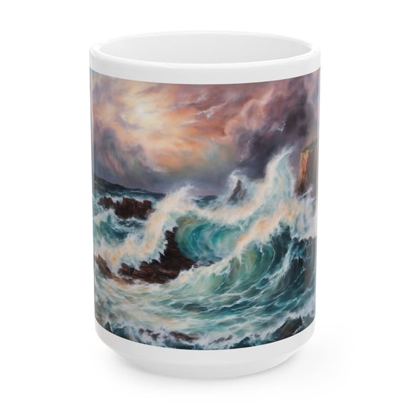 Thundering Skies, Cheryl Pettigrew Fine Art, Ceramic Mug, (11oz, 15oz)