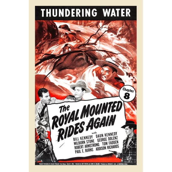 Thundering Water Poster Print by unknown (18 x 24)
