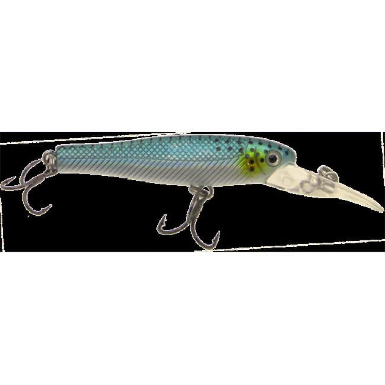 Thundermist Lures SMT-4.5-BLU American Smelt Suspending Crank Baits, Silver & Blue Thundermist Lures SMT-4.5-BLU American Smelt Suspending Crank Baits, Silver & Blue