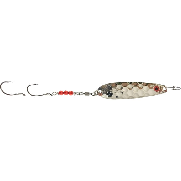 Thundermist Lure Company Viper Spoon SP1 Beaded Fishing Spoon Silver