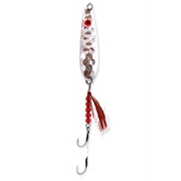 Thundermist Lures SP1-H-600 SP Bucktail Viper Spoon, Silver - Size 2