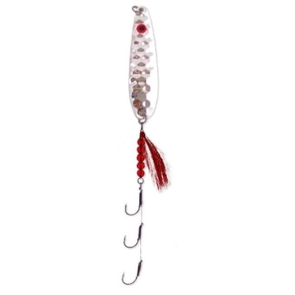 Thundermist Lures SP2-H-600 SP Bucktail Viper Spoon, Silver - Size 3
