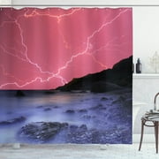Thunderous Nature: Stormy Shower Curtain Print for a Stunning Bathroom Upgrade