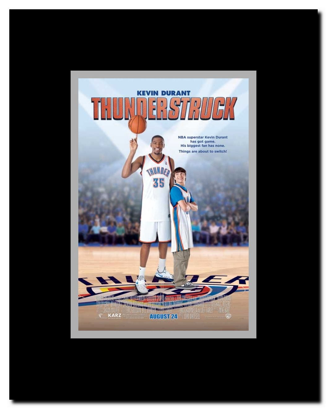 Thunderstruck Framed Movie Poster