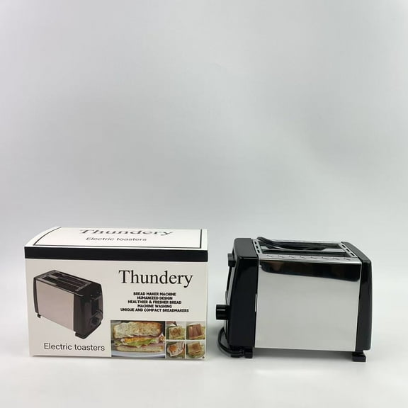 Thundery Electric toasters,Portable Household Toaster Home Sandwich Breakfast Machine Automatic Breakfast Toaster Driver Creative Gift