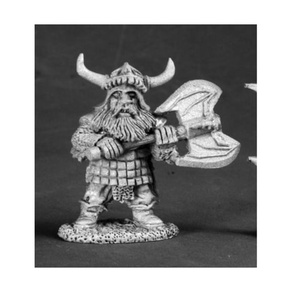 Thurge Threeforge Dwarf Hero Miniature 25mm Heroic Scale Dark Heaven Legends Reaper Miniatures