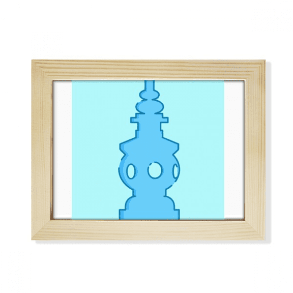 Thurible Spotlight China Desktop Photo Frame Picture Art Decoration Painting 6x8 inch