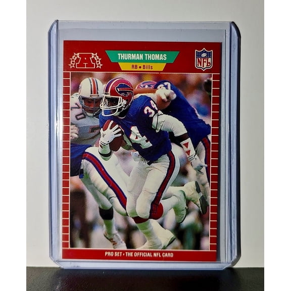 Thurman Thomas 1989 Pro Set NFL #32 Card Buffalo Bills