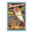 thumbnail image 1 of Thurston - Iasia Master Mystery - Vintage Magic Poster c.1929 - Fine Art Matte Paper Print (Unframed) 30x44in, 1 of 4