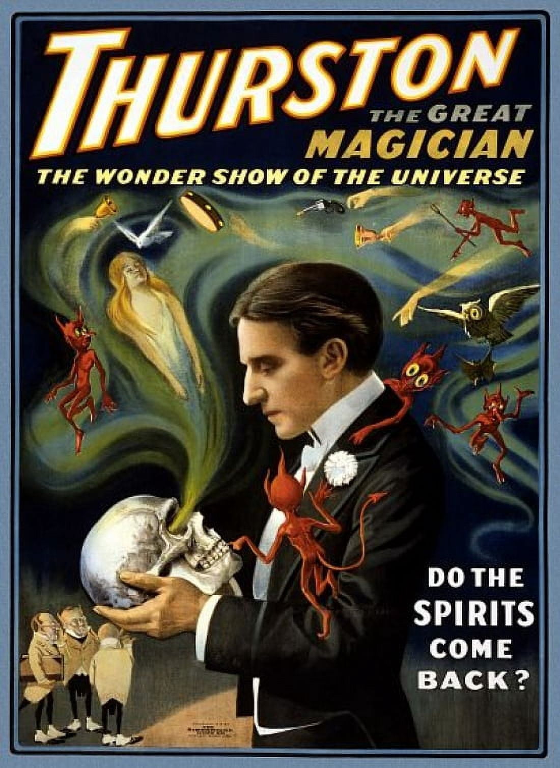 Thurston The Great Magician Magic Canvas Art - (24 x 36)
