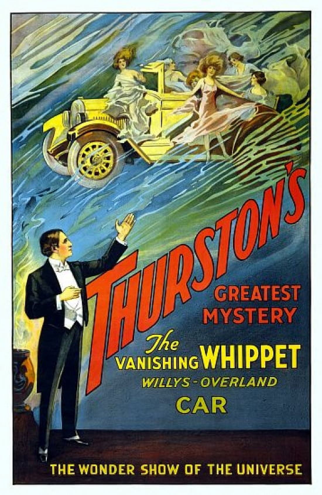 Thurston Vanishing Whippet Magic Canvas Art -  (24 x 36)