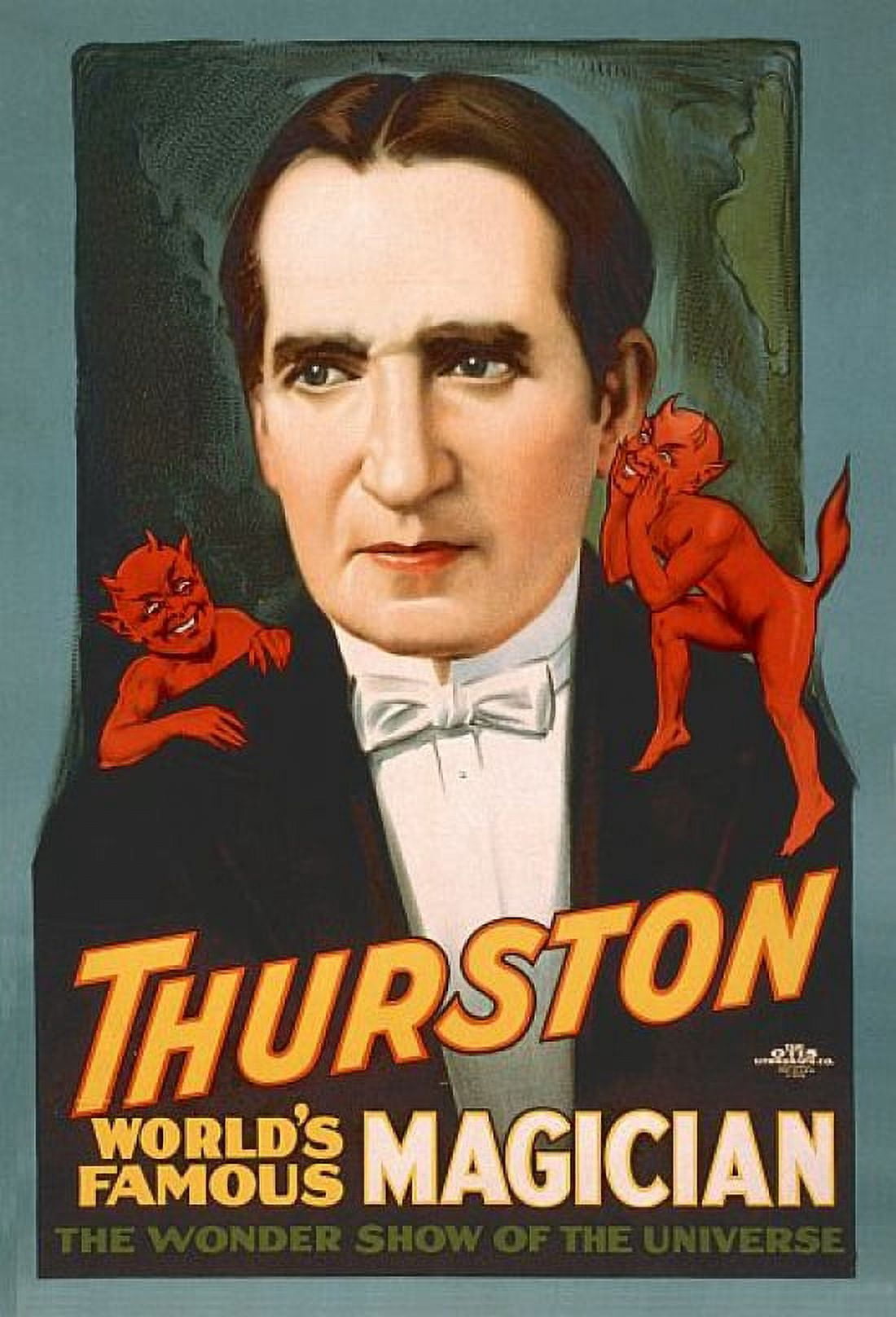 Thurston Worlds Famous Magician Magic Canvas Art - (24 x 36)