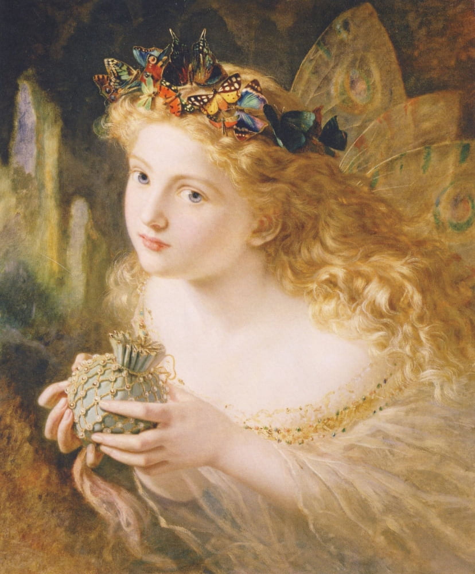 Thus Your Fairys Made of Most Beautiful Things Canvas Art - Sophie Anderson (18 x 24)