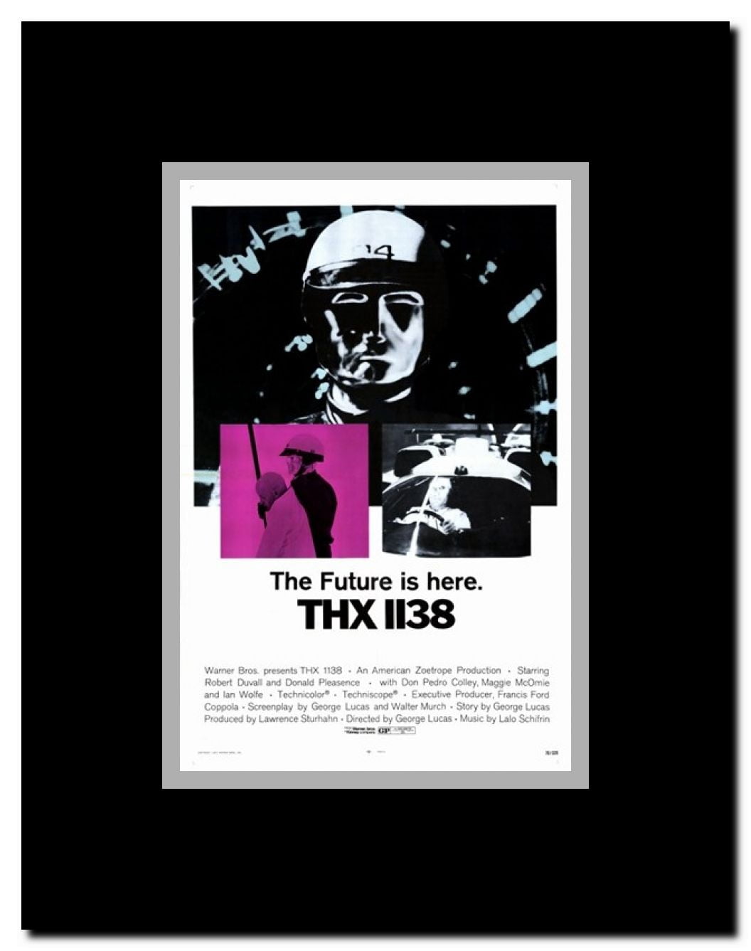 Thx-1138 Framed Movie Poster