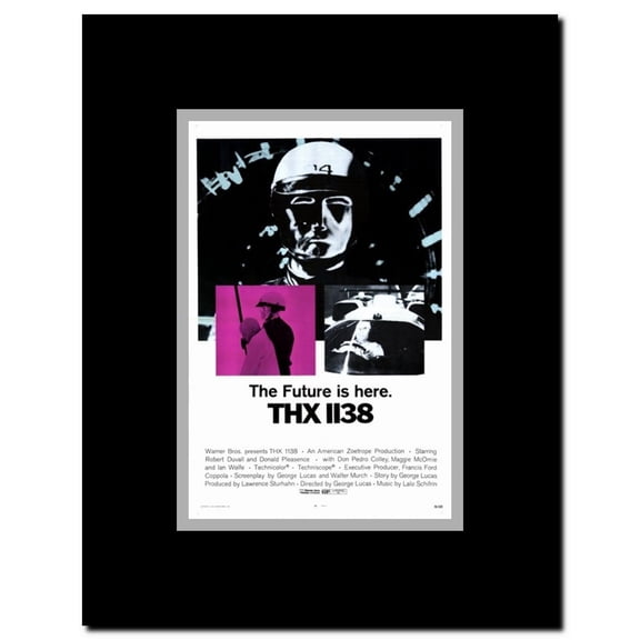 Thx-1138 Framed Movie Poster