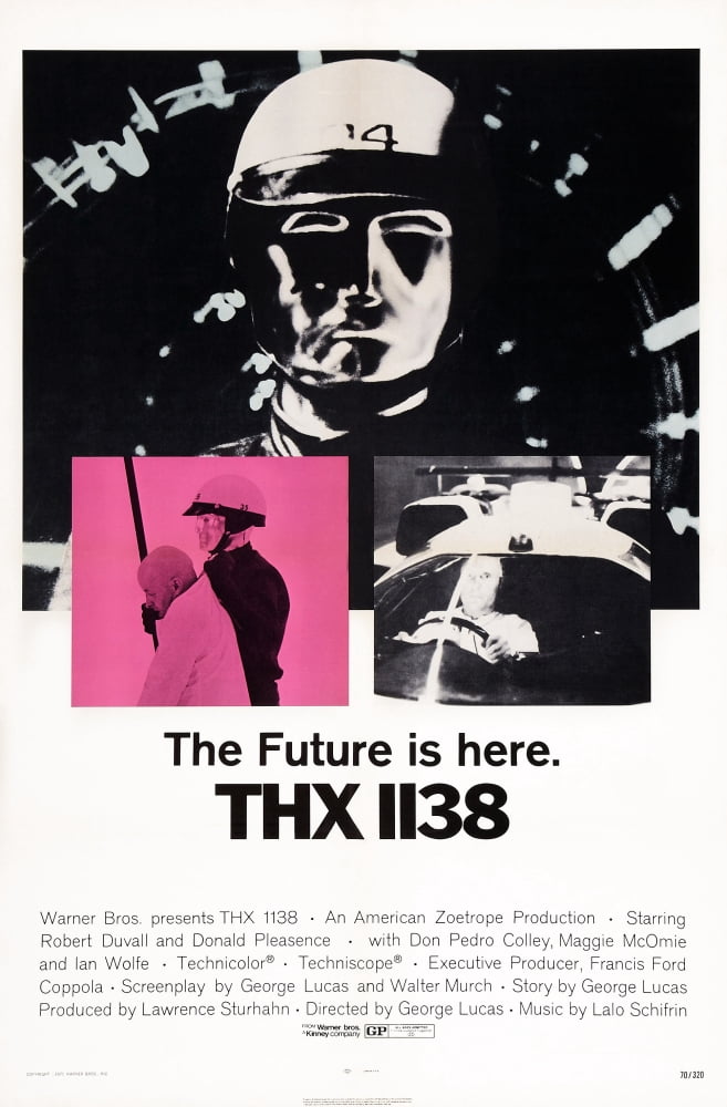 Thx 1138 U Canvas Art - (11 x 17)