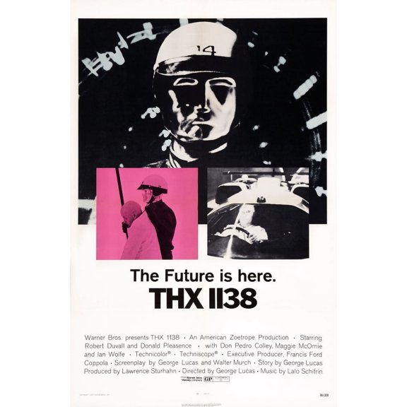 Thx 1138 U Canvas Art - (24 x 36)