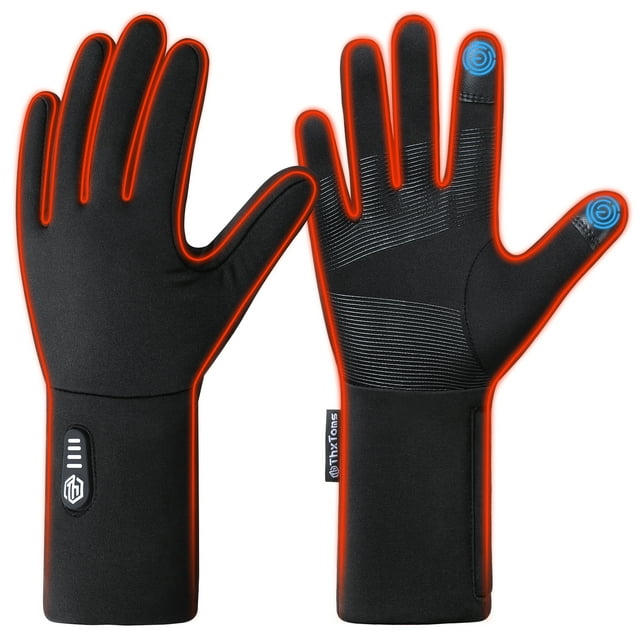 ThxToms Heated Glove Liners for Men Women, Rechargeable Battery Heated Gloves for Arthritis