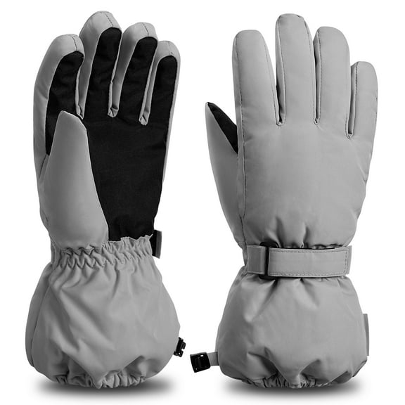 ThxToms Kids Ski Snow Gloves Winter Waterproof Thermal Gloves for Boys & Girls Toddler Snow Gloves for Cold Weather Outdoor Sports Snowboard Bicycle for 11-14 Years old