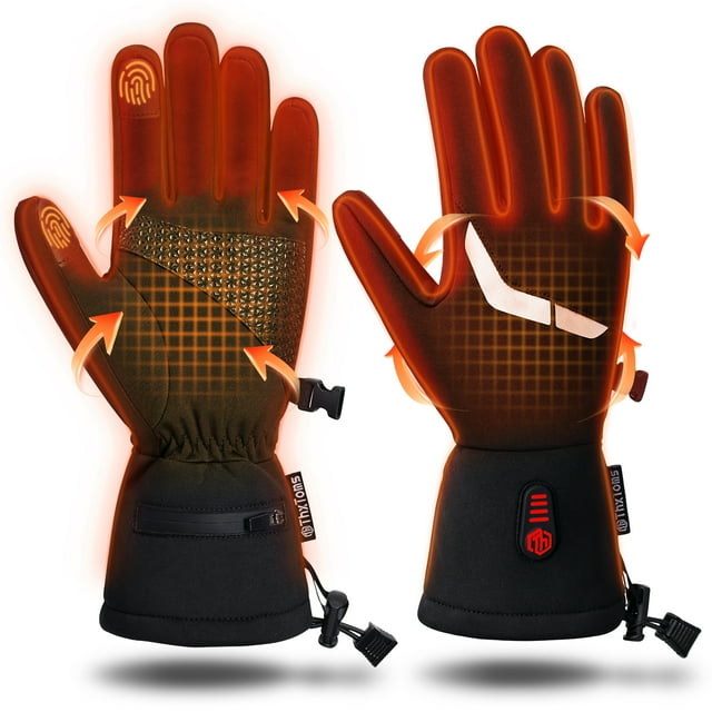 ThxToms Heated Gloves for Men/Women, Rechargeable, Waterproof, Touch ...