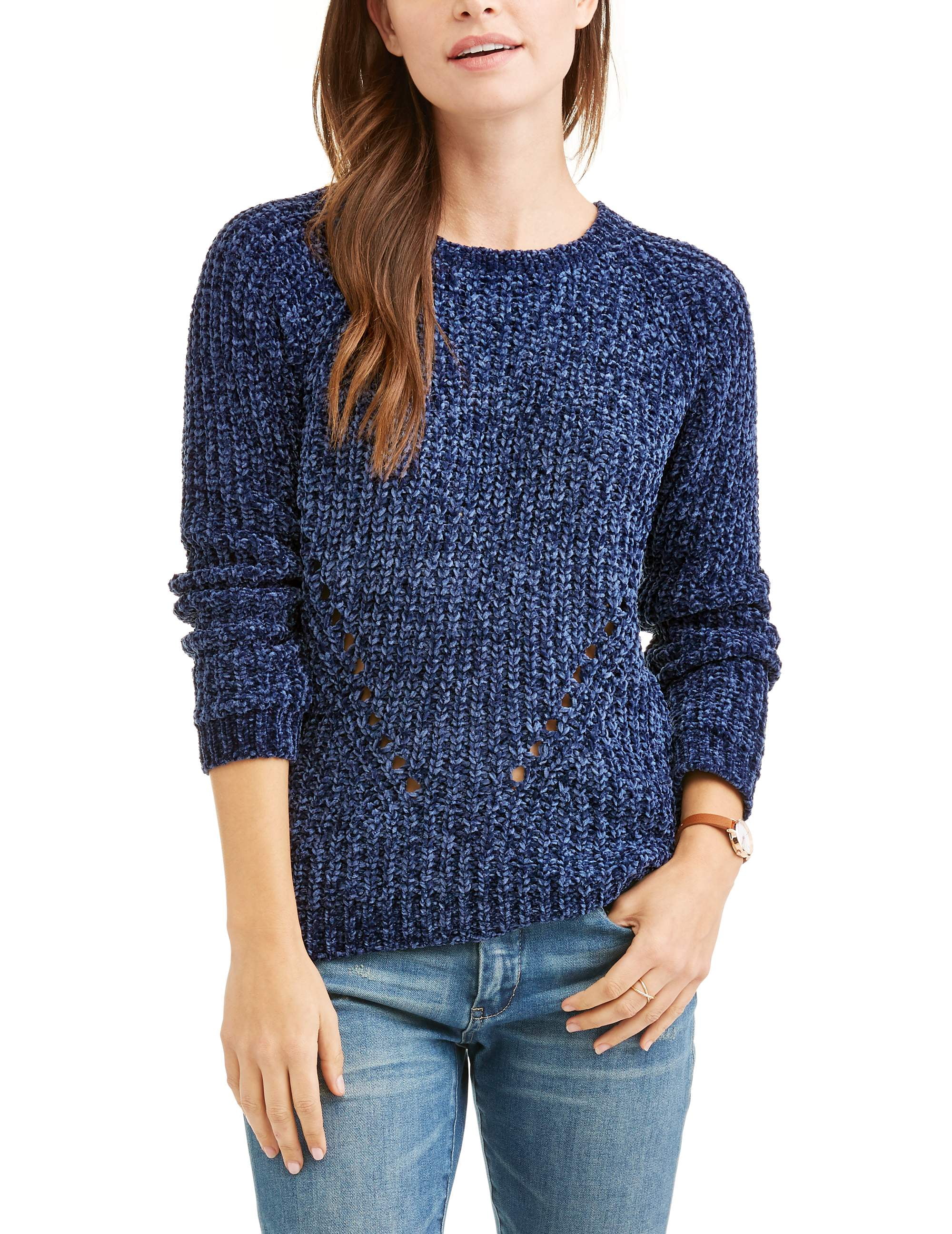 Thyme & Honey Women's Chenille Crew Neck