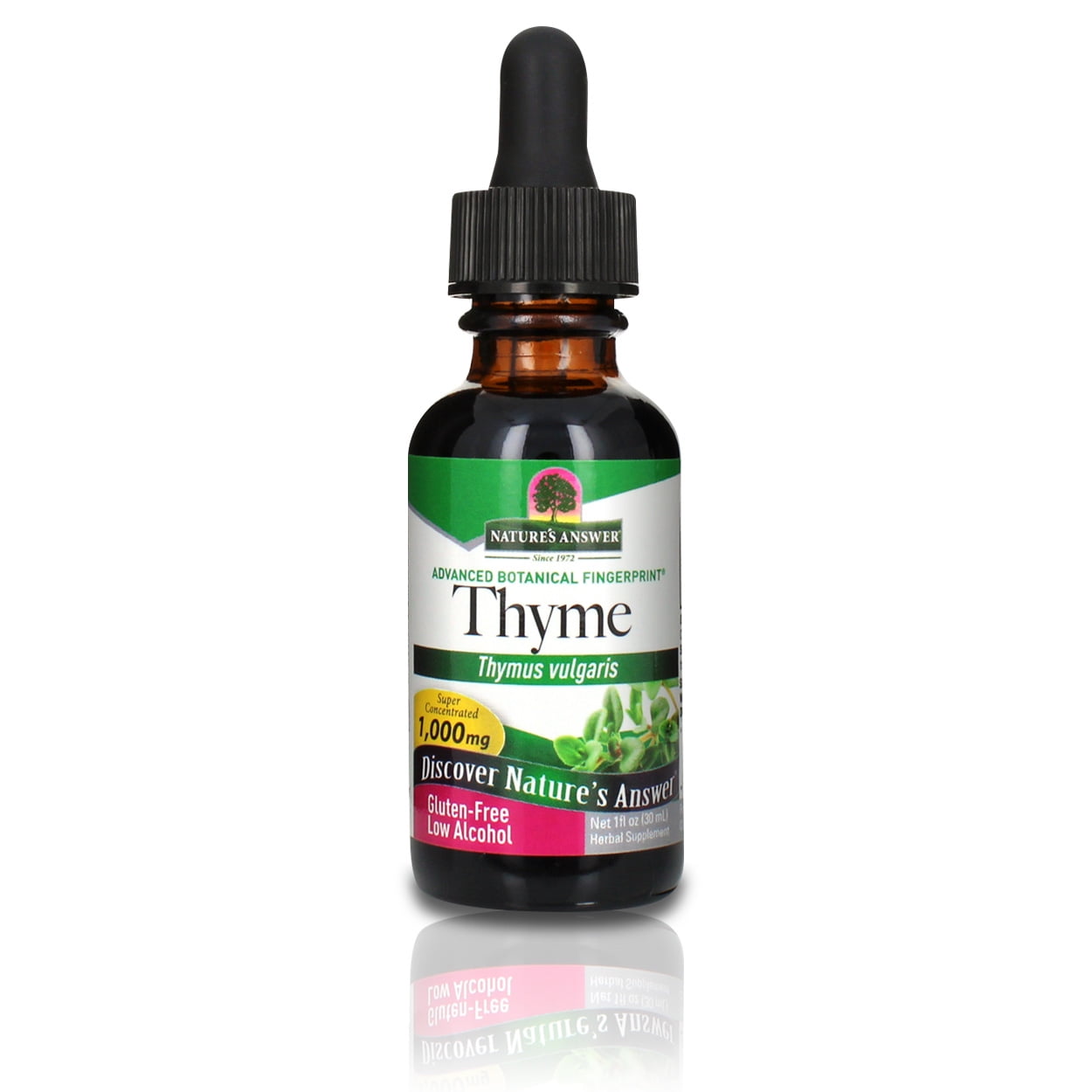Thyme Leaf Extract, 1,000 mg, 1 fl oz (30 ml), Nature's Answer