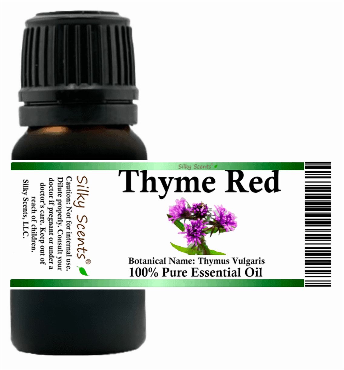 Thyme Red Essential Oil 10 ml (1/3 fl oz) - 100% Pure and Natural by Silky Scents