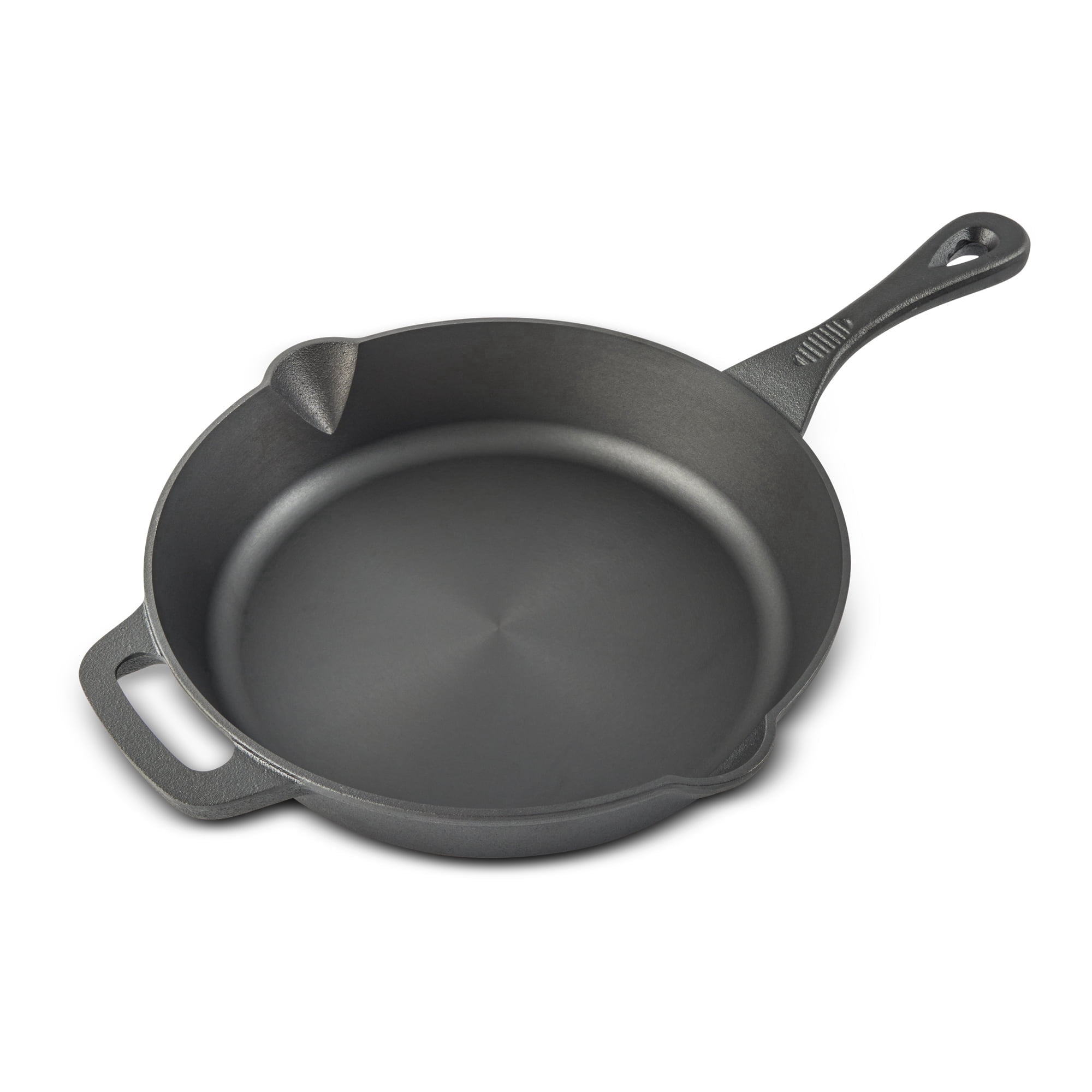 Thyme & Table 10" Smooth Milled, Pre-Seasoned Cast Iron Skillet