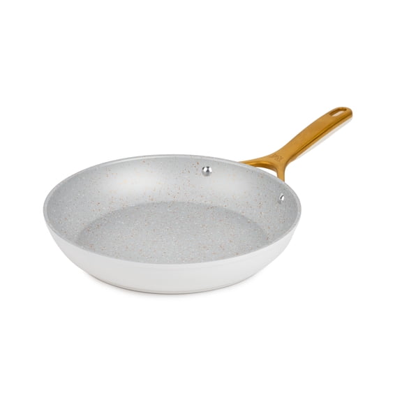 Thyme & Table 10 in Nonstick Supreme Fry Pan, Cream