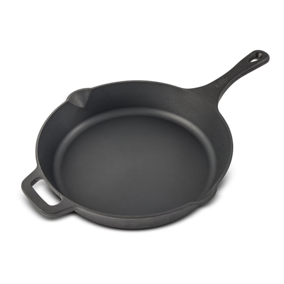 Thyme & Table 12" Smooth Milled Cast Iron Skillet