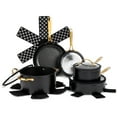 thumbnail image 1 of Thyme & Table 12 Piece Nonstick Aluminum Cookware Set, Stainless Steel, 1 of 11