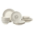 thumbnail image 1 of Thyme & Table Riley 12-Piece Ceramic Dinnerware Set, 1 of 12